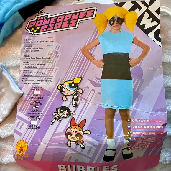 Bubbles Powerpuff Girl Costume Size Small 4-6 - Picture 7 of 8